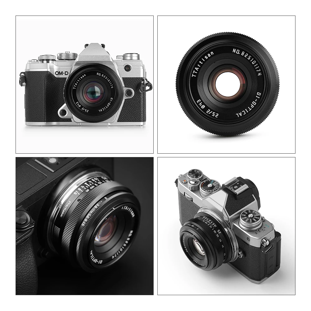 TTArtisan 25 мм F2 APS-C объектив с ручной широкоугольной фокусировкой для Sony E a6000 a6400 Fuji XT30 XT4 XS10 Nikon Zfc Canon EOS M EOSR M43 L (art.: 3920cd4a6668f) - 3920cd4a6668f