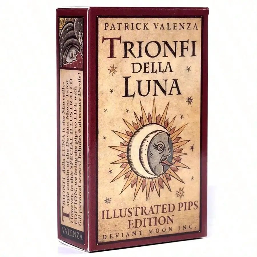 Trionfi Della Luna карты Таро гадание игры карточная вечеринка игры Таро инструменты для гадания