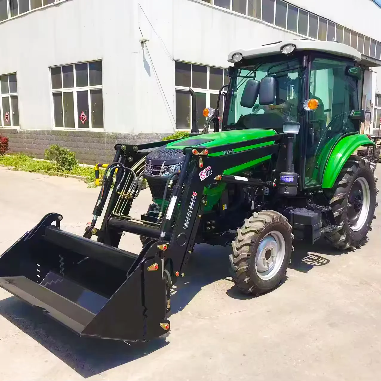 180HP Многос. Фермерский трактор Сельскохозяйственный компактный трактор с кабиной 4WD 4x4 Трактор на продажу Промышленность и бизнес