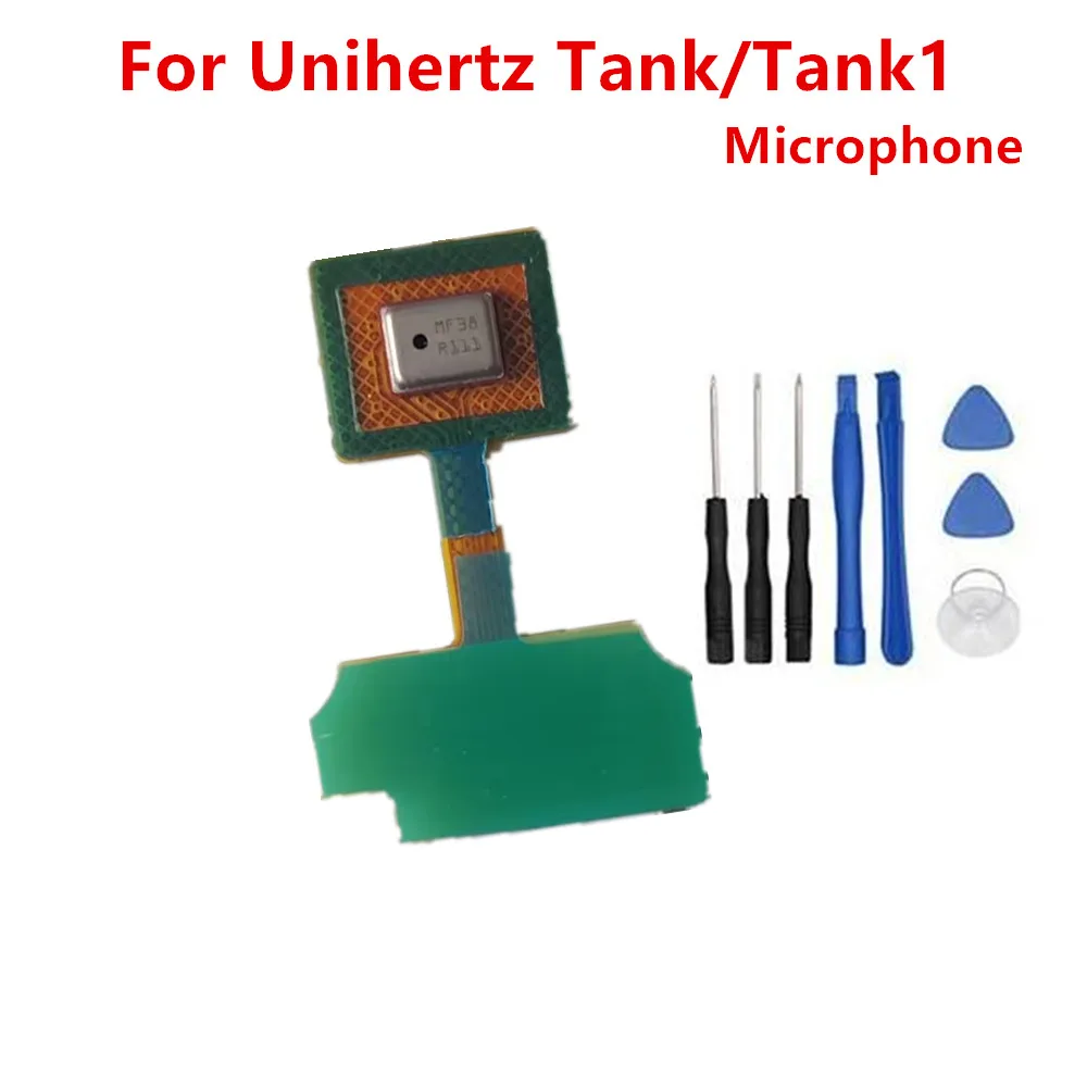 Для мобильного телефона Unihertz Tank 1/Tank, новый оригинальный микрофон, боковые детали FPC, гибкий кабель для микрофона, детали с инструментами для ремонта