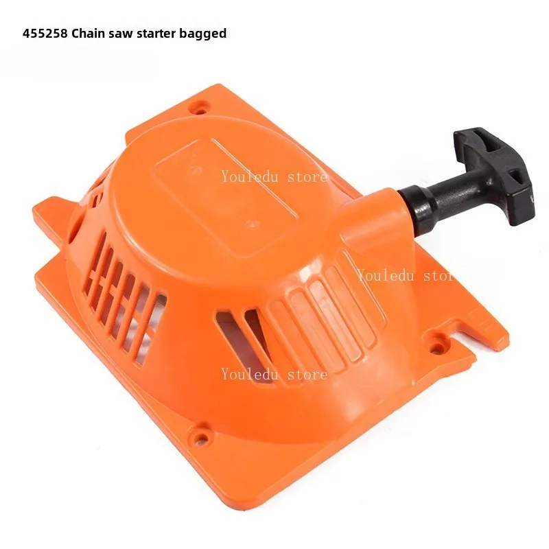 Фото Стартер для бензопилы, 1 шт., подходит для Stihl 45cc 52cc 58cc, запасные части для бензопилы, стартер с откатом №3