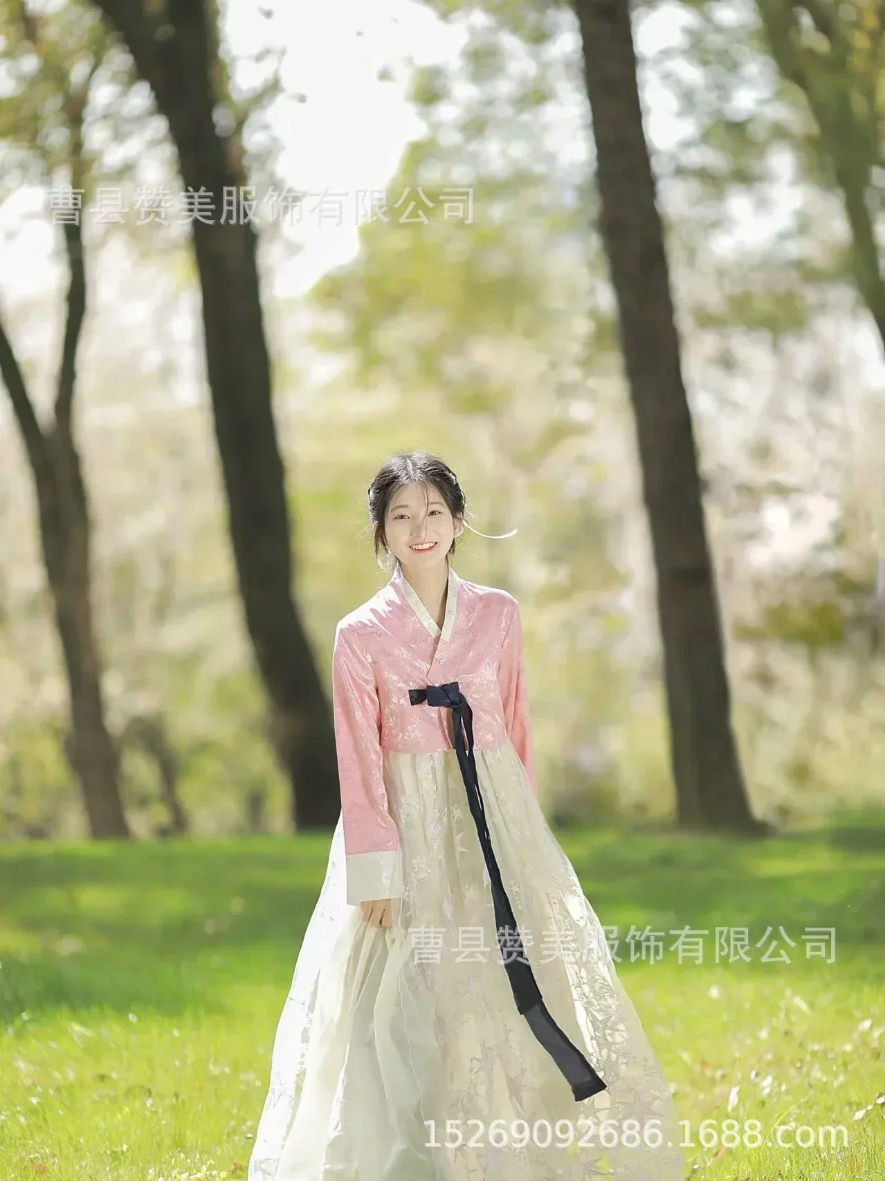 Фото Ropa coreana традиционное парадное платье Baile праздничный, Hanbok nacional rosa, ropa fiesta Leit nuevo, disfraces №5
