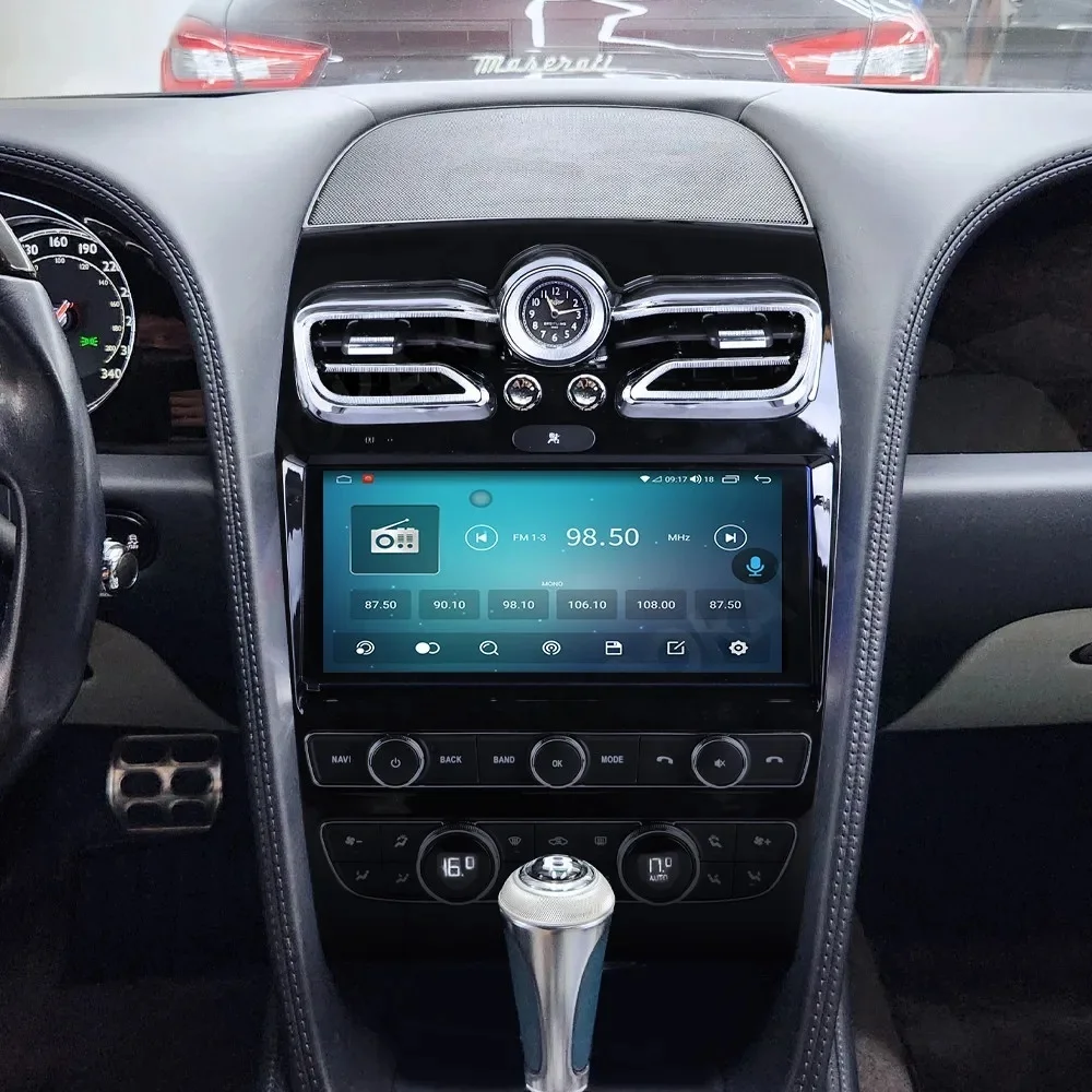Фото 10,9-дюймовый новый экран Android для Bentley Bentayga 2016, 2017, 2018, 2019, 2020, автомобильный мультимедийный плеер, головное устройство, обновление радио №5