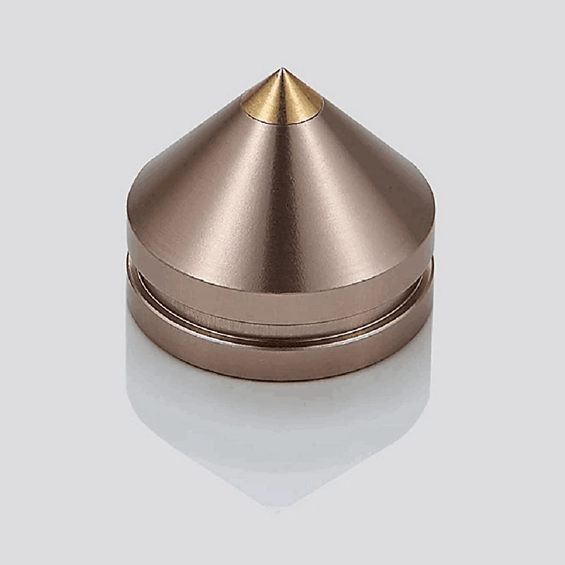 Фото 8 комплектов Hifi, звуковые шипы для ножек, конусные напольные ножки, алюминиевый сплав, динамик, электронный усилитель мощности кабинета (золото) №2