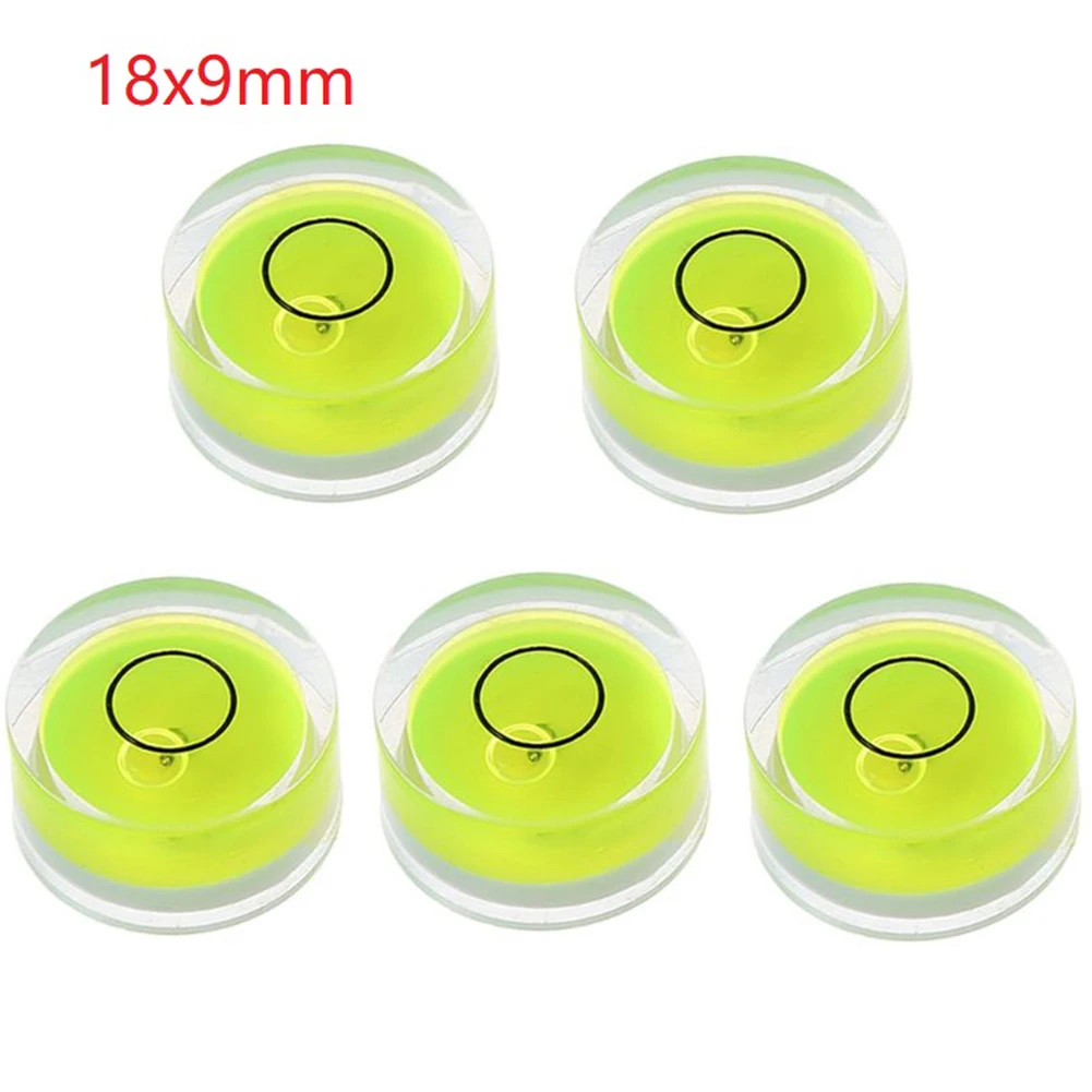 Фото 5 шт круглый пузырьковый уровень Mini Spirit Bullseye измерительный прибор уровня L69A инструменты высокого качества №3