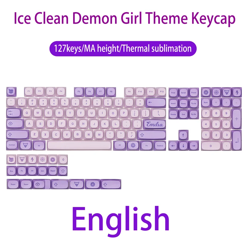 Для механической клавиатуры GMK67 K617 H87 K500 Z686 PBT xad, колпачки для клавиш механической клавиатуры, колпачки для клавиш Gateron Kailh и др., колпачки для клавиш с термосублимацией животных
