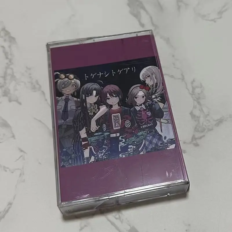 Новинка, музыкальная лента для девочек из аниме группы Cry TOGENASHI TOGEARI, самые большие хит, альбом, кассеты, косплей, плеер, автомобиль, саундтреки, коробка, подарок