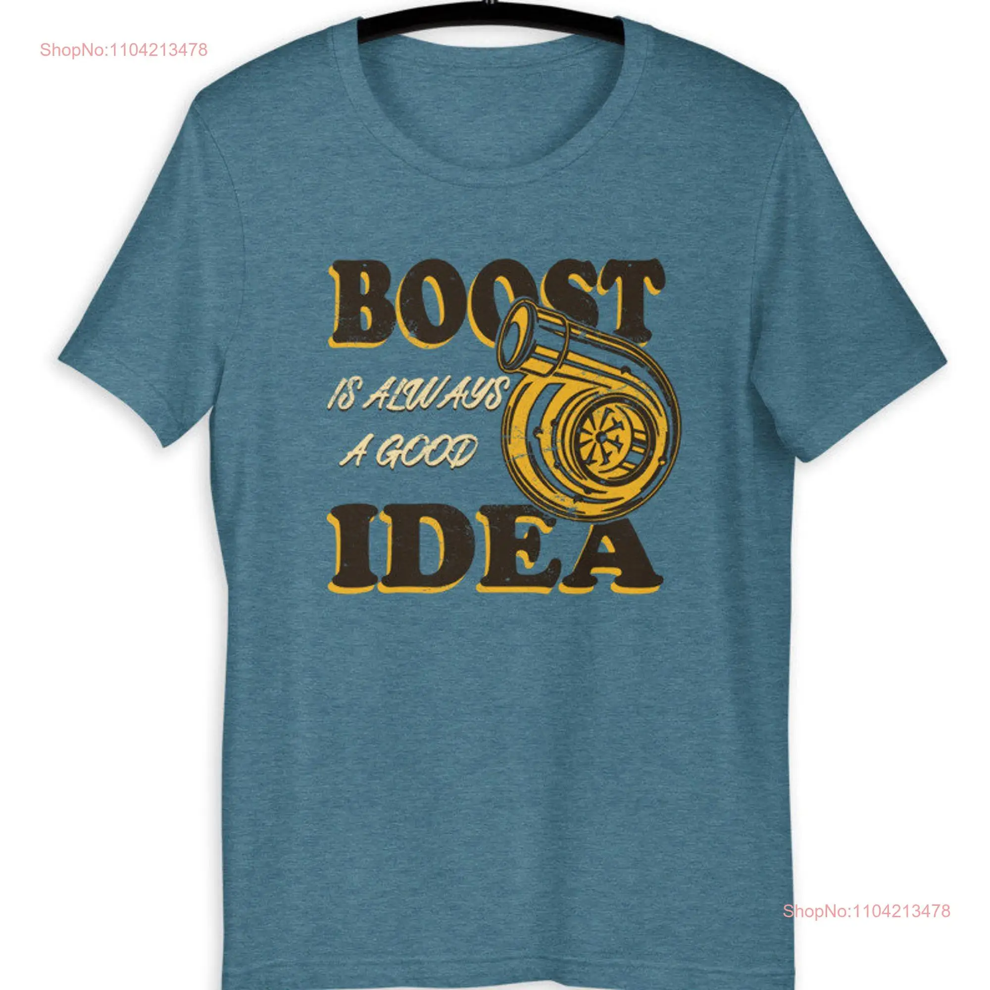 Футболка JDM BoosT с длинными или короткими рукавами