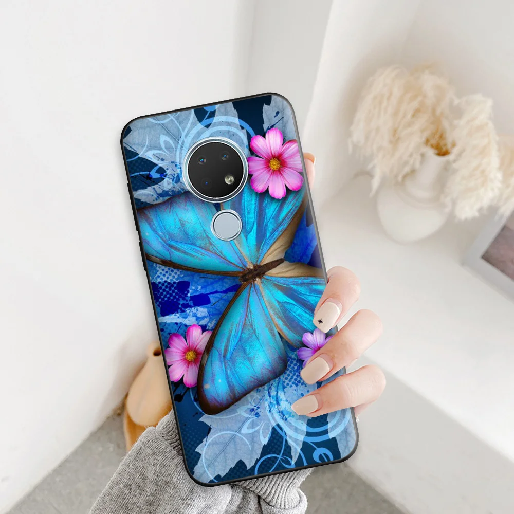 Фото Чехол для Nokia 7,2, крутой узорчатый силиконовый мягкий ТПУ чехол-накладка для Nokia 7,2, чехол для телефона Nokia 7,2, защитный чехол, оболочка №3