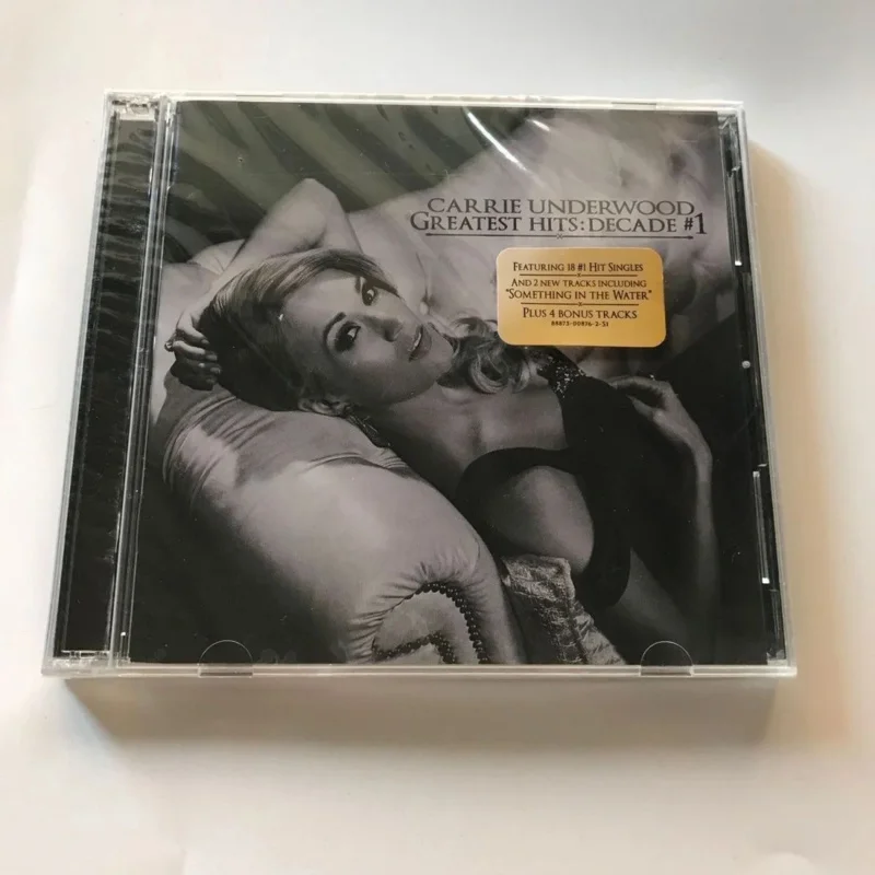 POP Carrie Underwood Музыкальный CD Greatest Hits Decade Album 2 шт. Музыкальная запись Косплей Walkman Автомобиль Soundtracks Коробка Коллекция подарков (art.: 3920d0bd0506d) - 3920d0bd0506d