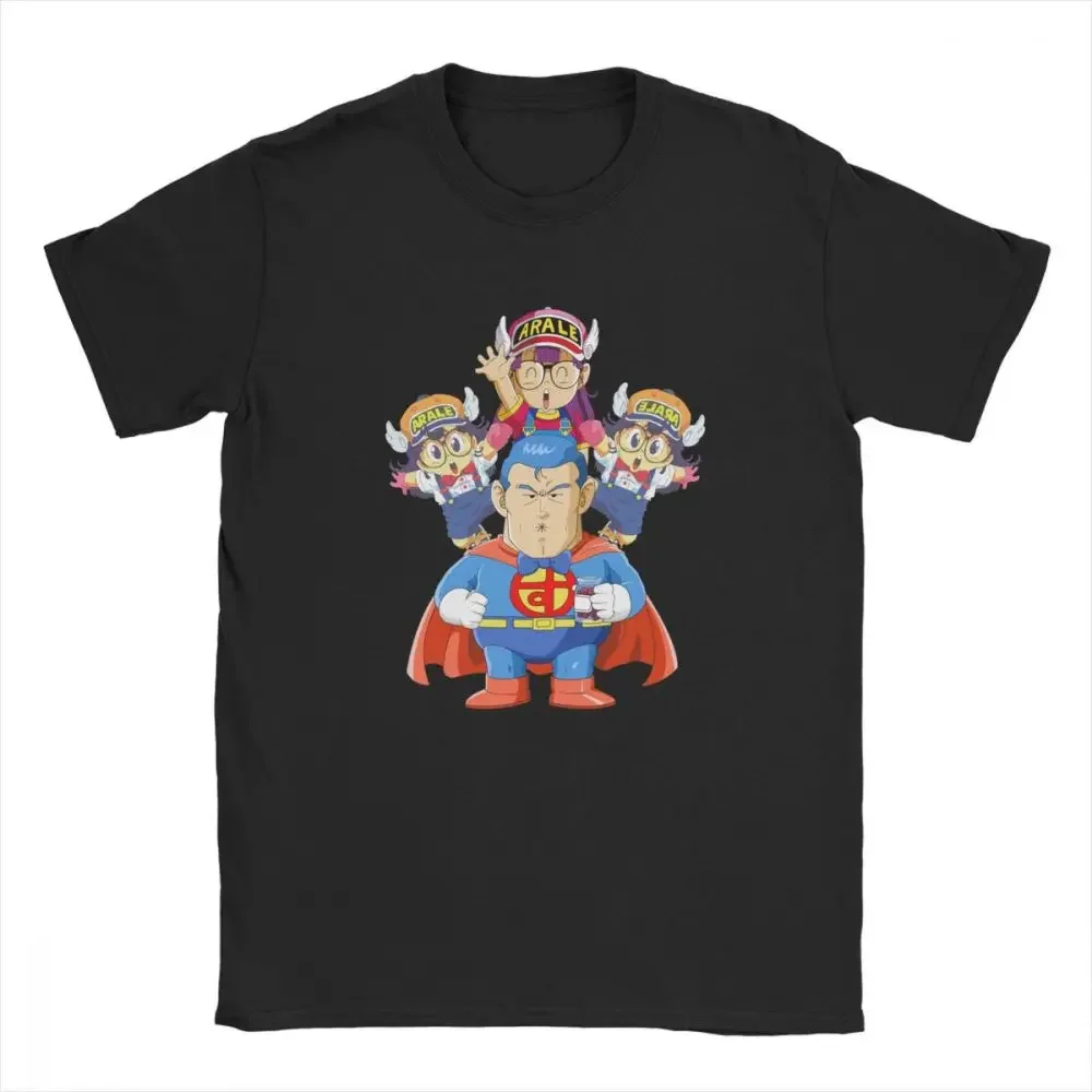 Мужские футболки Dr. Slump и Arale, одежда с принтом на заказ, Повседневная графическая футболка с коротким рукавом, роскошная хлопковая Футболка с круглым вырезом