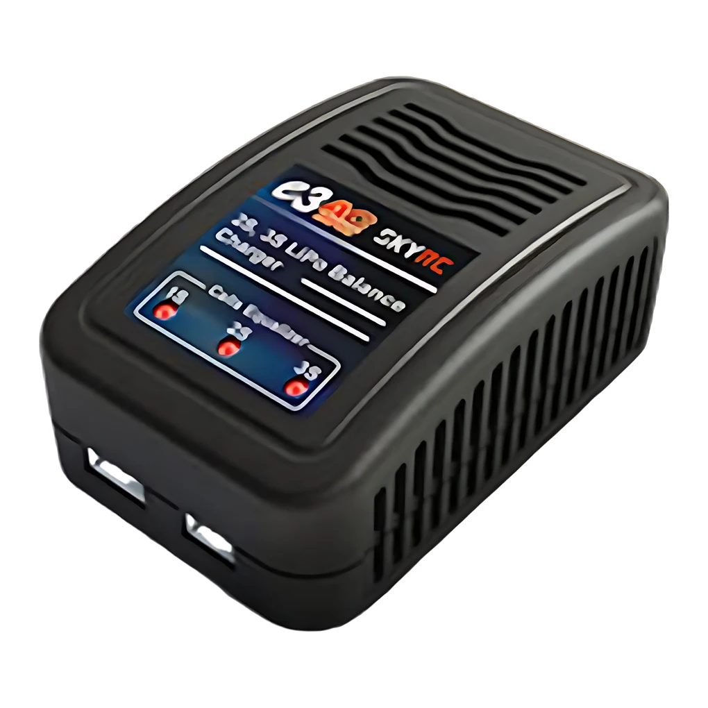 SKYRC SK-100081 E3 AC вход 2S 3S Lipo батареи E3 балансирующее зарядное устройство черного цвета для батарей RC US Plug