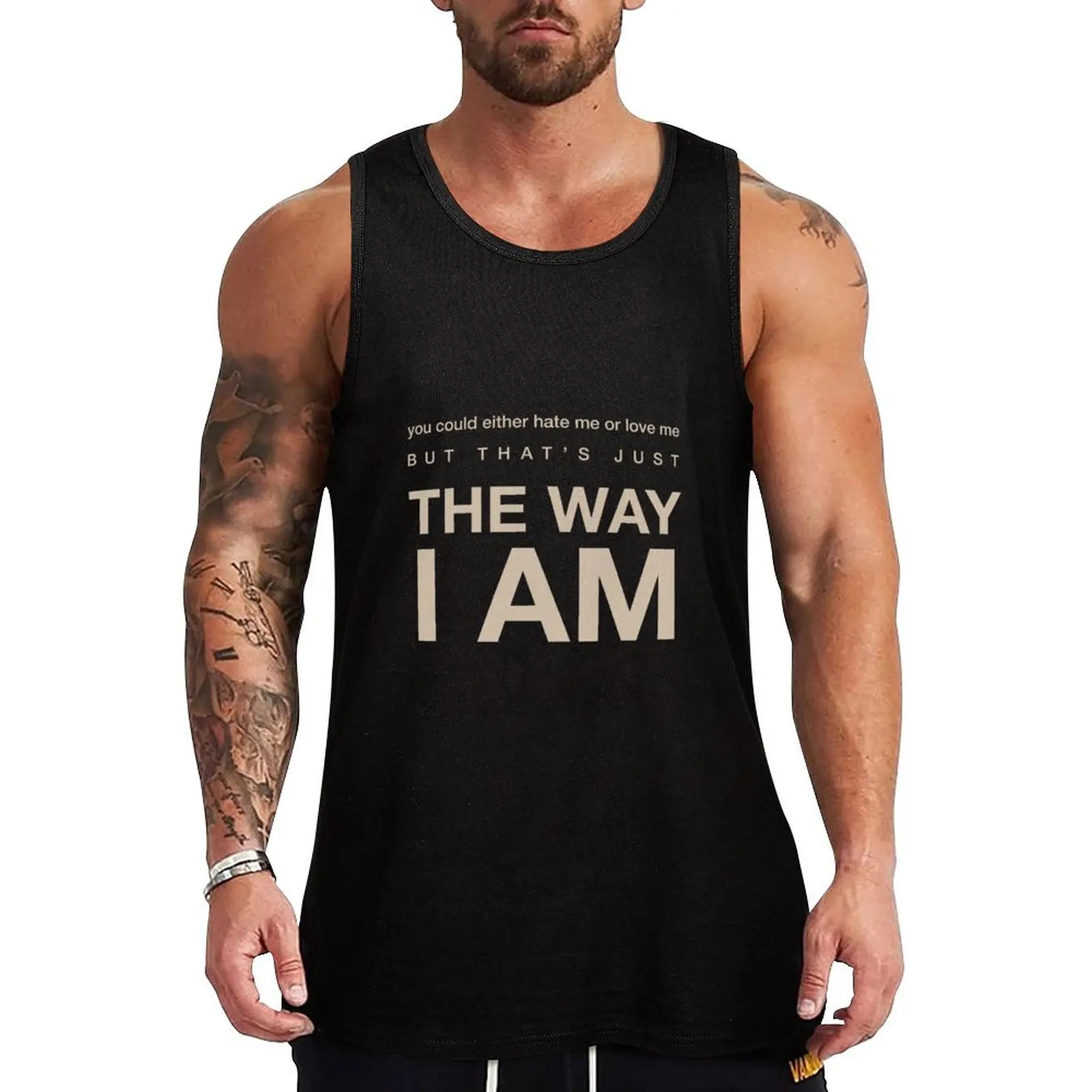 Charlie Puth-The Way I Am Tank Top хлопковые футболки мужские крутые вещи футболка для мужчин