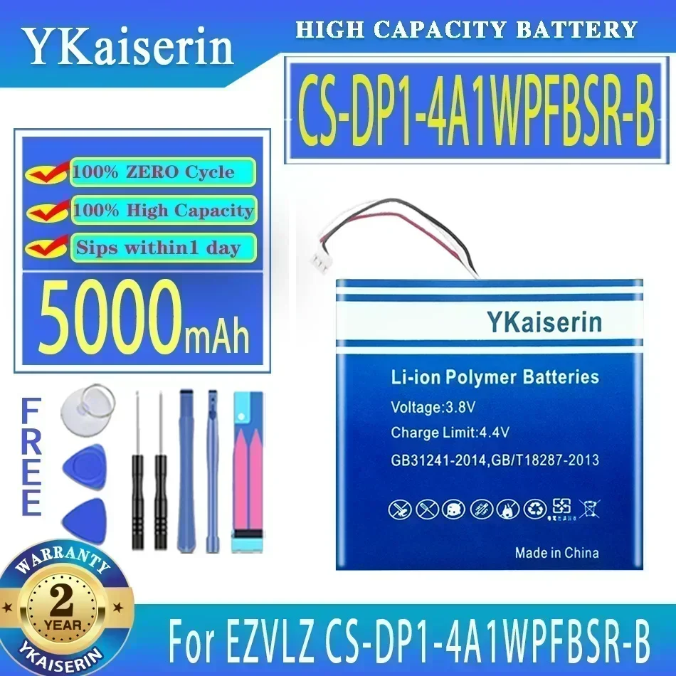 Аккумулятор YKaiserin 5000 мАч/11000 мАч для HIKVISION Ezvlz BL3602 BL3601 CS-DP1-4A1WPFBSR-B BL-BC-01 C3A DP1S DP1 DP1C DP2C TP1