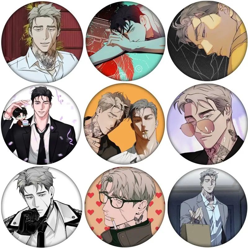 Корейский BL Manhwa Wetsand значок для косплея аниме брошь на булавке аксессуары для одежды украшение для рюкзака подарок