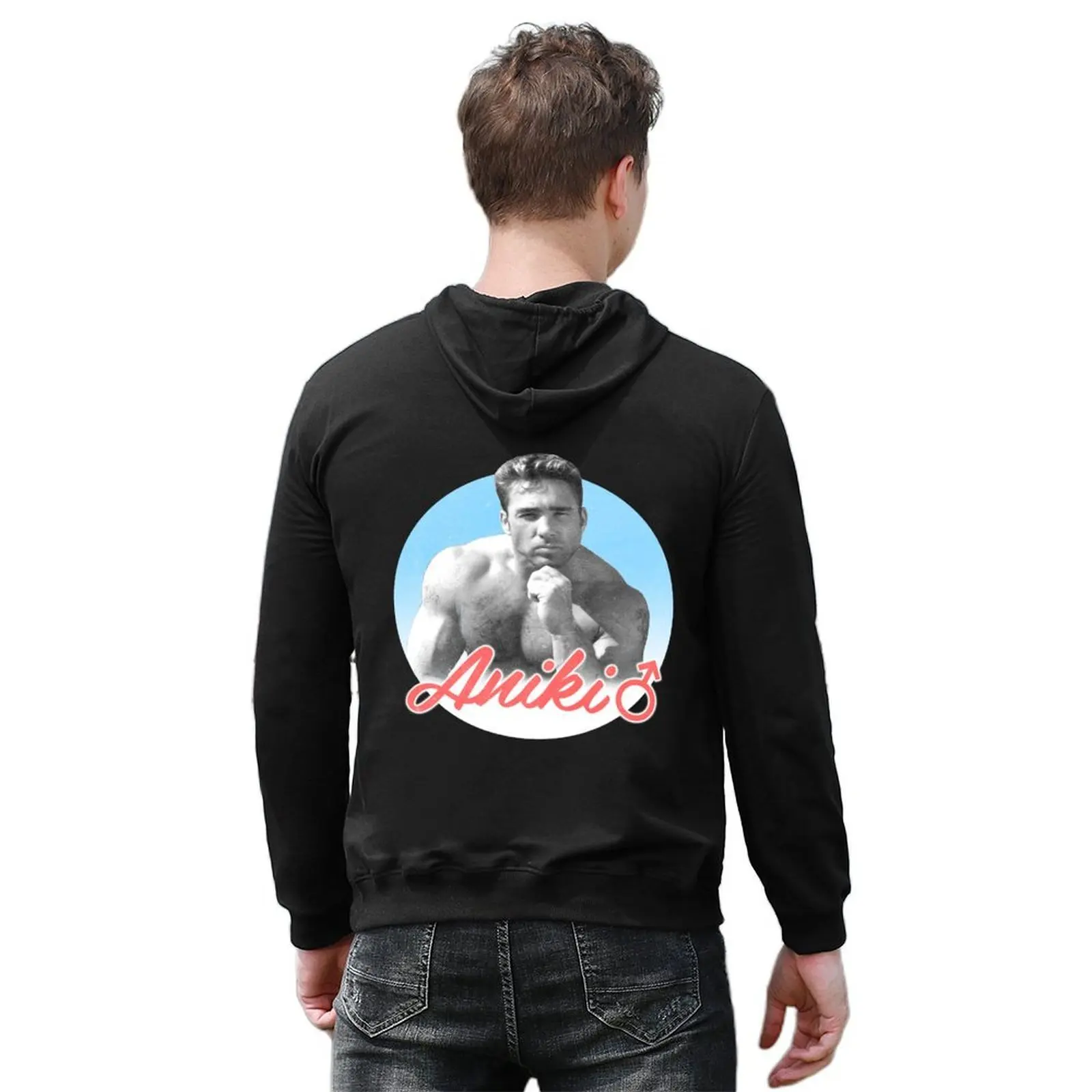Толстовка Aniki Billy Herrington Gachumuchi for ever, мужская одежда, модный мужской зимний свитер, толстовка оверсайз (art.: 3920d22c3097c) - 3920d22c3097c