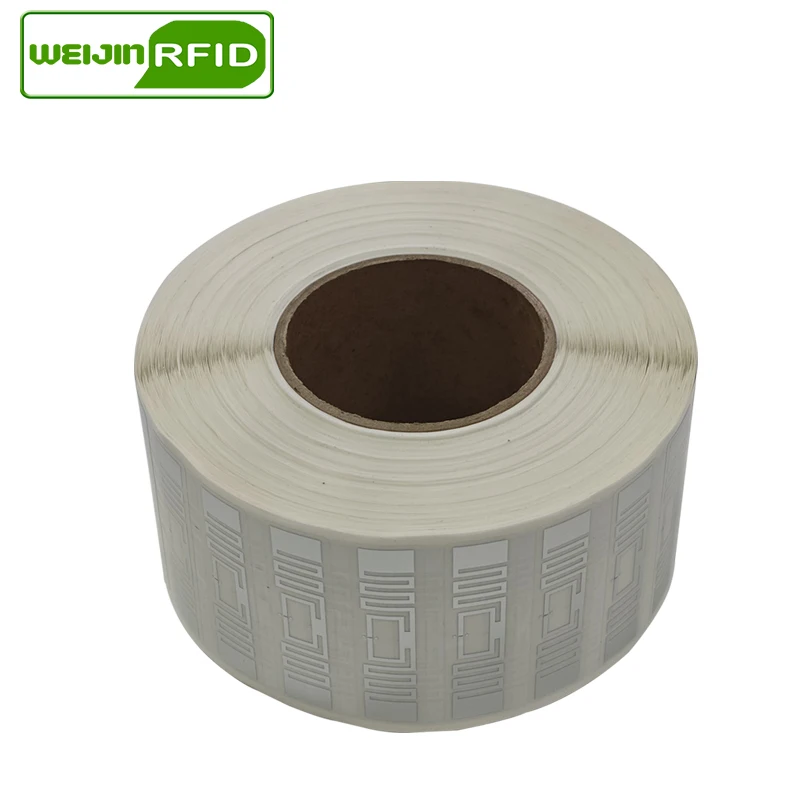 Фото UHF RFID-метка, наклейка NXP U8 73x20 мм, мокрая инкрустация EPC6C 915mhz868mhz860-960MHZ 5000 шт., бесплатная доставка, клейкая пассивная RFID-этикетка №5