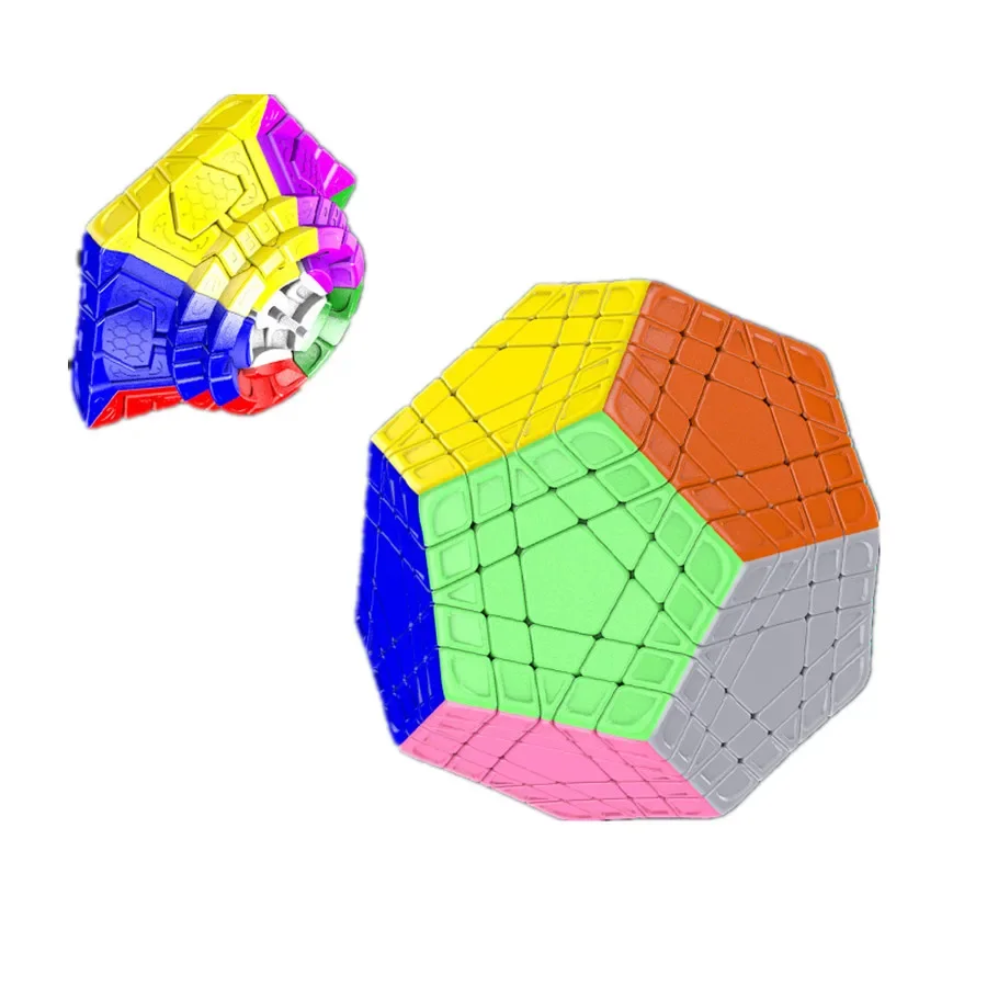 Фото YuXin Gigaminx HuangLong Magic Cube Megamin 5x5 Megaminxed Dodecahedron Развивающие игрушки Развивающие игрушки для взрослых №2