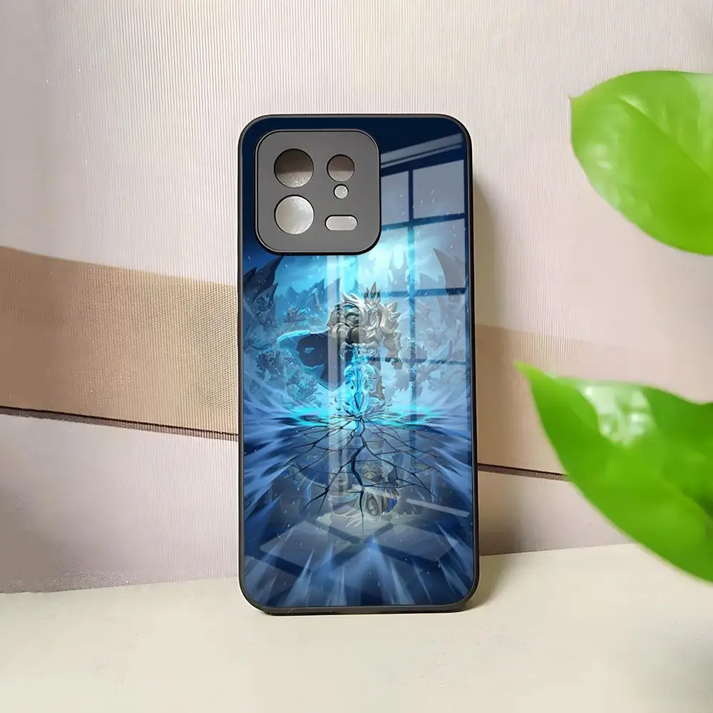 Чехол для телефона W-World Of W-Warcraft W-Wow для Xiaomi 14 Lite 12 Pro 11t 13 POCO M6 M5 X6 X5 X3 F5 F6 Pro, стеклянный чехол