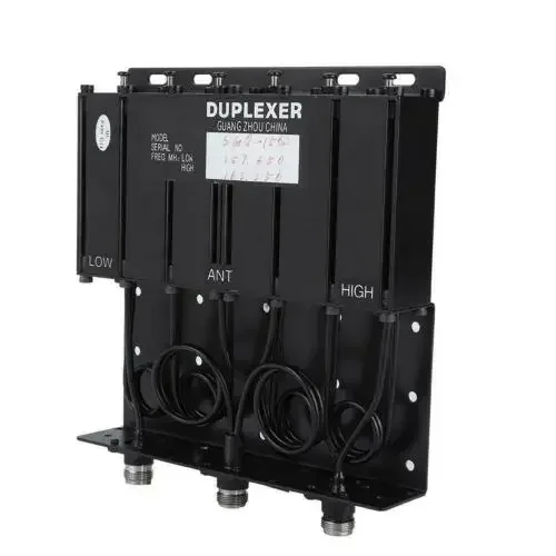 Фото 50 Вт VHF 6 полости Duplexer N соединитель свободная настройка радио Повтор Новый 136-180 МГц №5