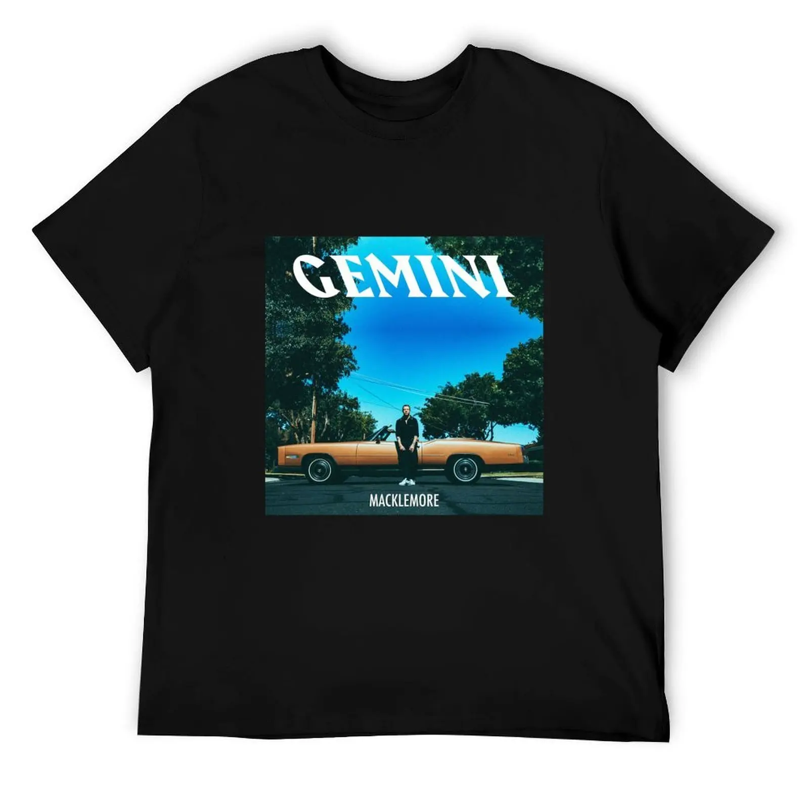 Футболка Macklemore / Gemini, мужская роскошная мужская футболка, дизайнерская футболка Мужская одежда