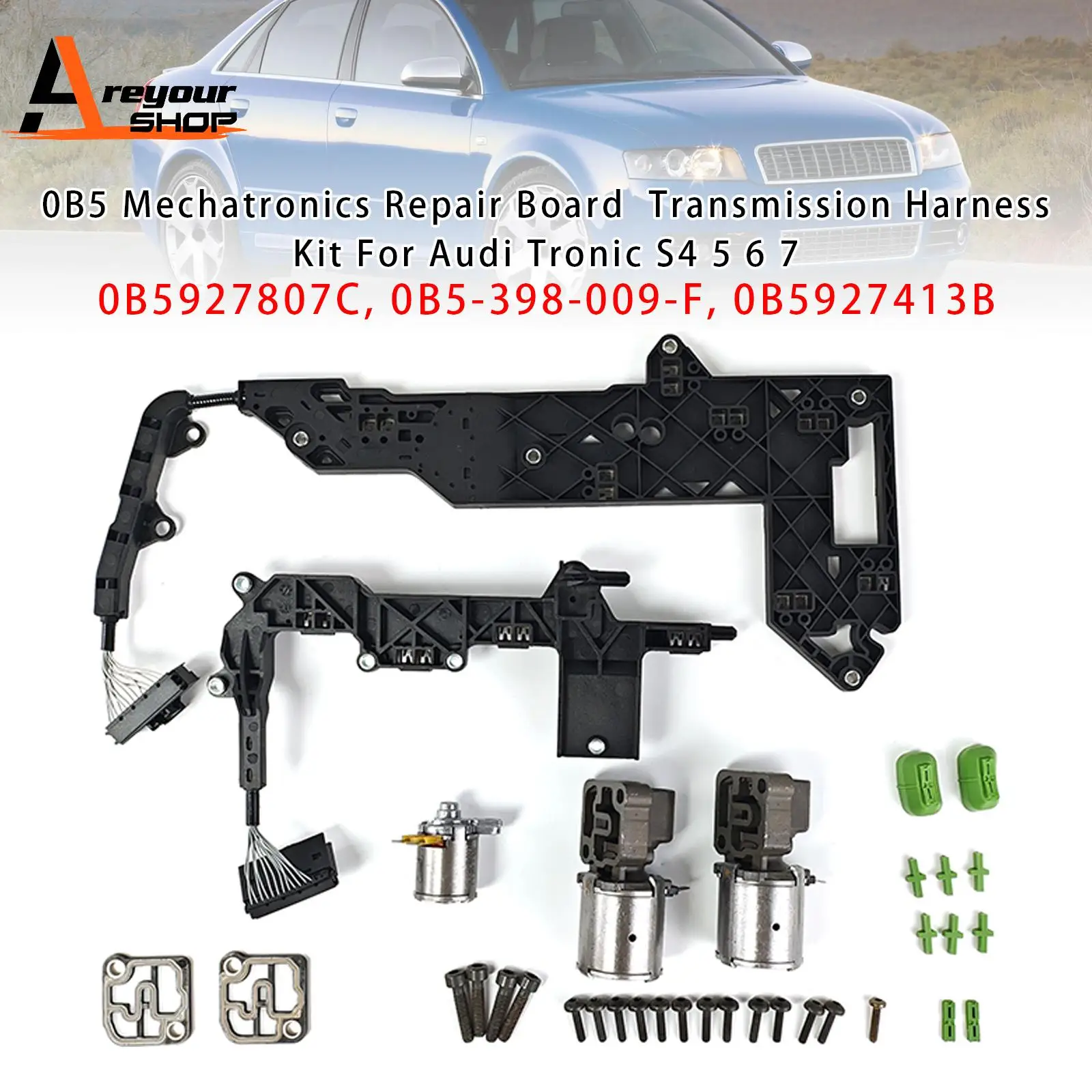 Комплект жгутов коробки передач 0B5 Mechatronics Repair Board для Audi Tronic S4-7