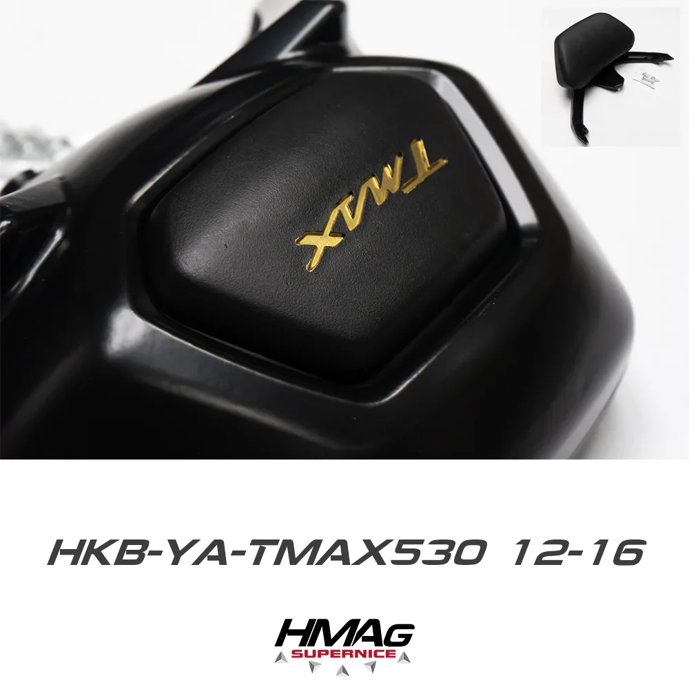 Новинка, аксессуары для мотоциклов forT-MAX TMAX 530 TMAX530 2012 2013 2014 2015 2016, спинка пассажира, Черная