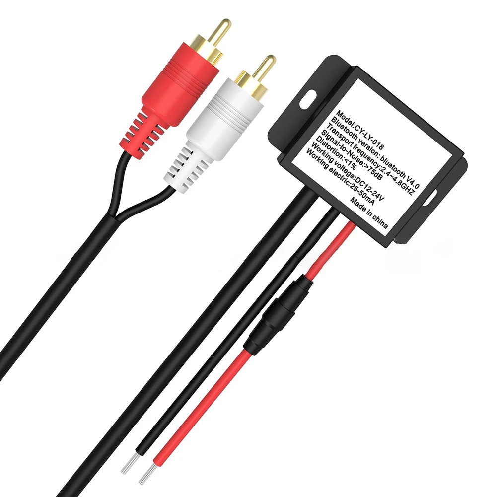 1 шт., автомобильный Bluetooth-адаптер 25-50 мА