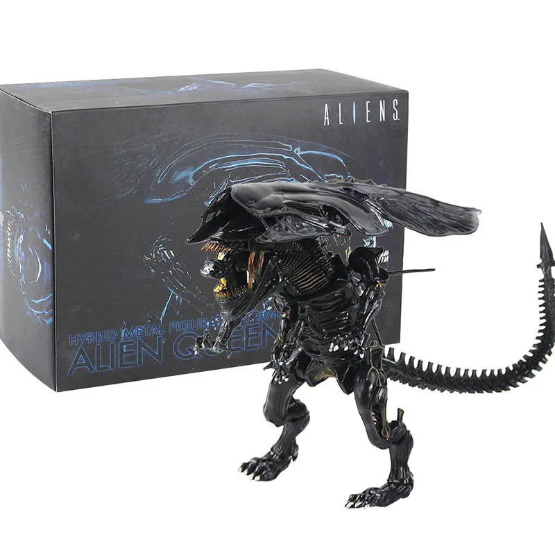 17 см Neca Чужой королева гибридная металлическая фигурка #047 Чужой против Хищника экшн-фигурка ПВХ модели игрушки