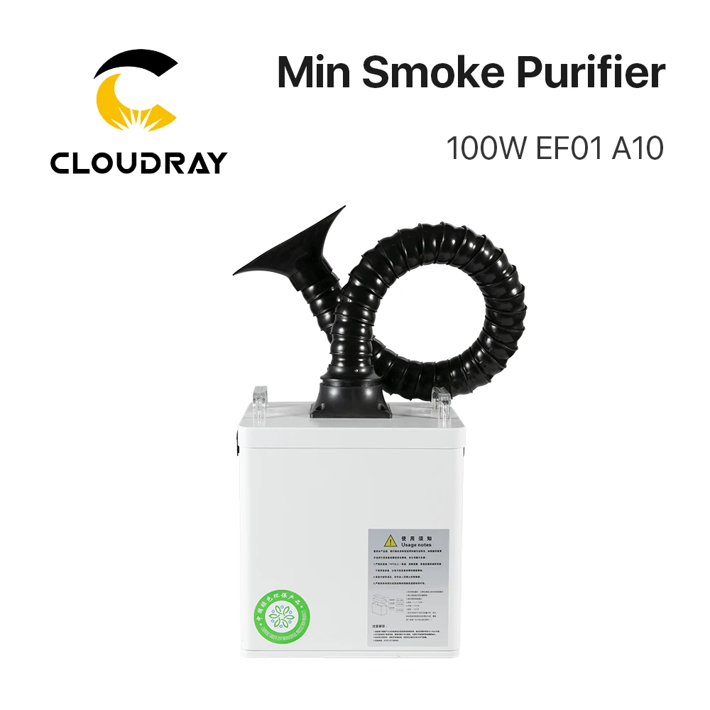 Мини-Очиститель дыма Cloudray, 100 Вт, система экстракции дыма, FE-200S 230 В, 50 Гц, для маркировочной машины Co2