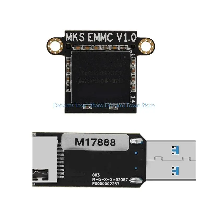 Фото HX6A Access Access Access Access Accest Adapter, USB EMMC Reader, совместимый с расширенным использованием пользовательских №5