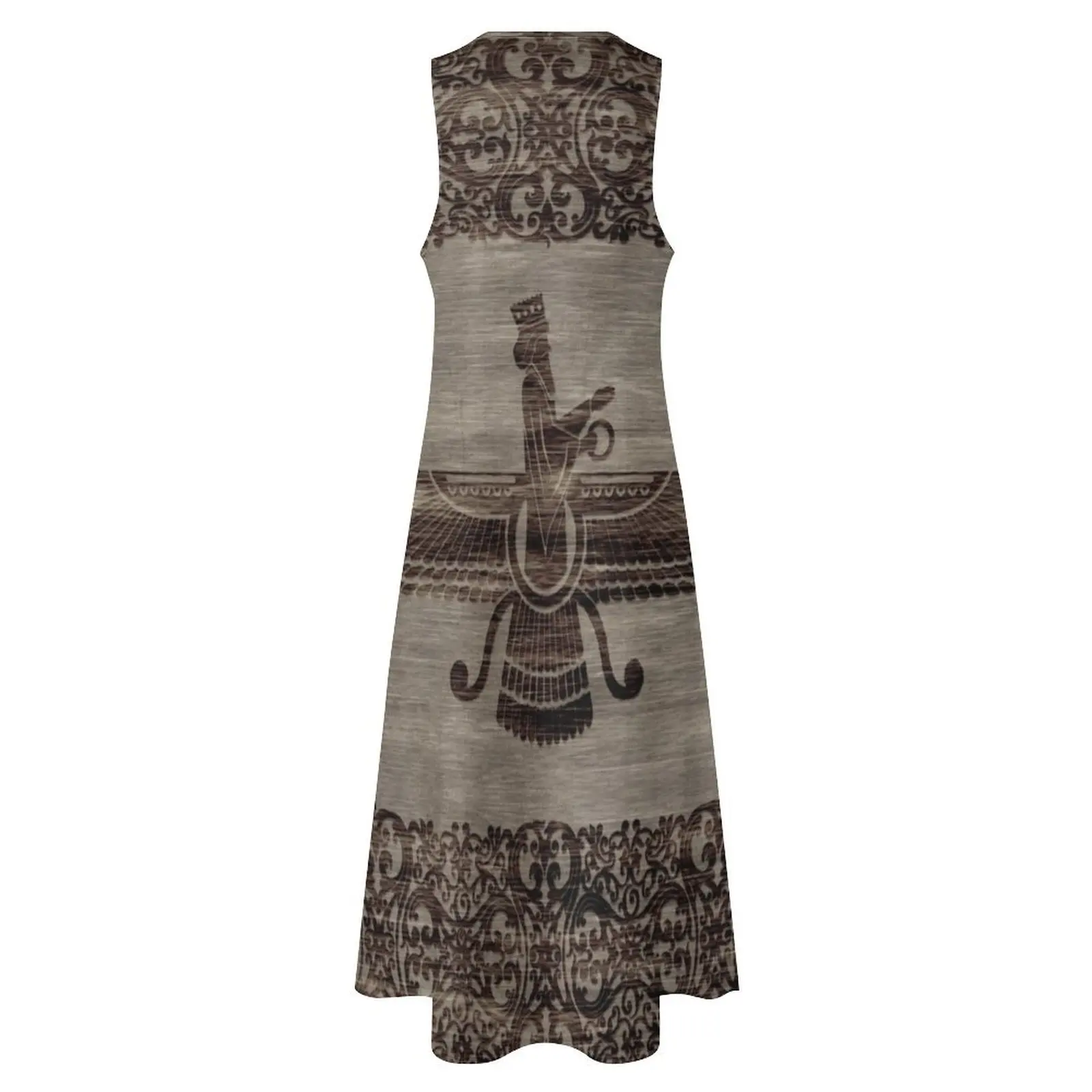 Фото Farohar - faravahar -Fravashi Long Dress женская одежда платья с длинными рукавами №4