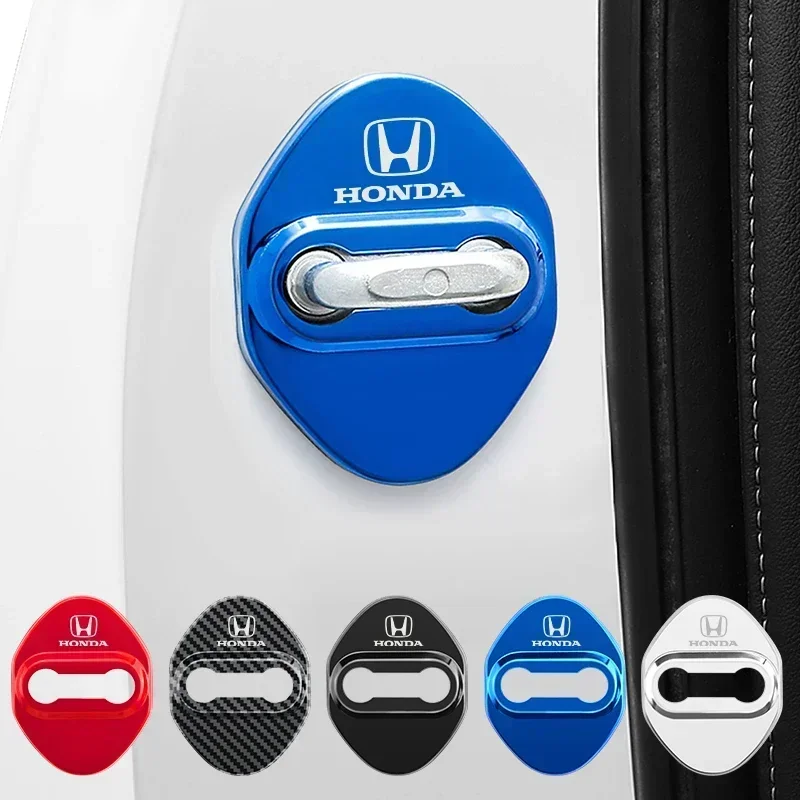 Защитные чехлы для замков дверей автомобиля для Honda Odyssey Pilot CR-V Civic HR-V City Accord Fit Mugen Vezel Odyssey Spirior