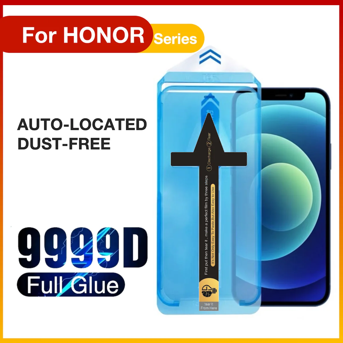 Защитное стекло для HONOR X40i X40GT X30i 30s X30 X40GT V20 V30 20 20S X10 X20 Play 6C 6T 4 5 6 X9 PRO 50i