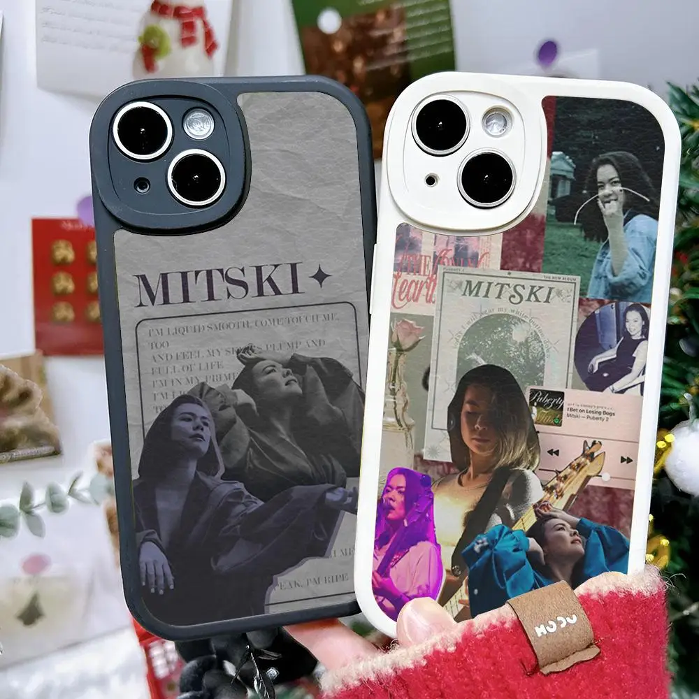 Чехол для телефона Mitski Singer для Iphone 16, 15, 14, 12, 13 Pro Max 11, Mini Xs Xr X Puls, силиконовый чехол из овечьей кожи