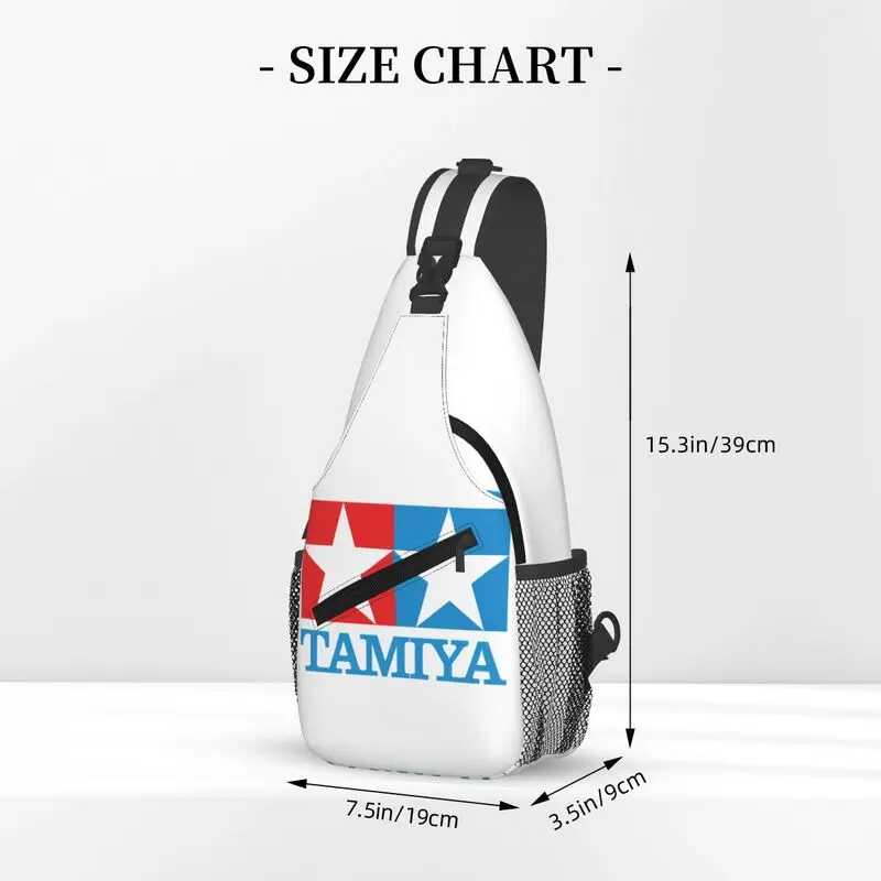 Фото Изготовленные на заказ крутые сумки-слинг Tamiyas для путешествий, мужской нагрудный рюкзак через плечо, рюкзак через плечо №3