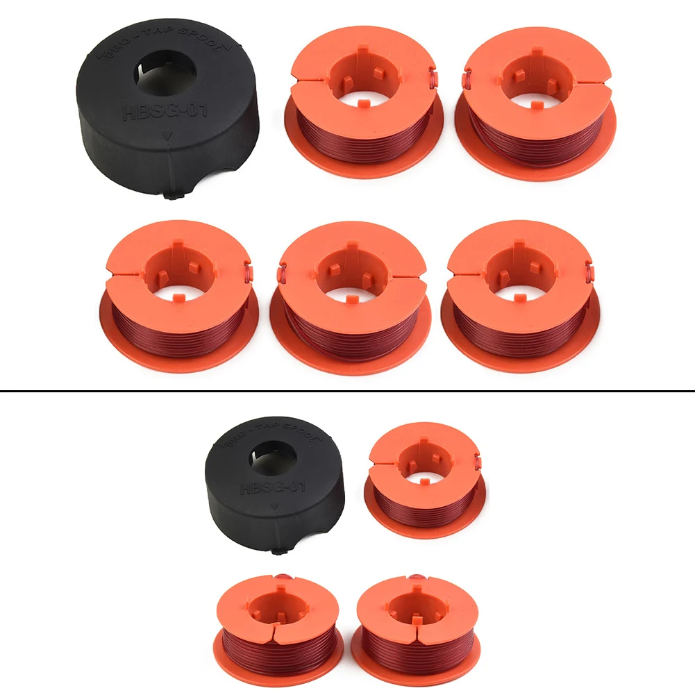 Фото 3/5 шт. катушки крышка катушки для BOSCH ART 23 26 30 Combitrim Easytrim Pro-Tap катушка линии F016800175 Запчасти для триммера №5