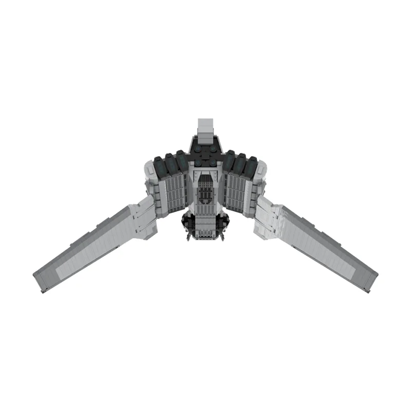 Фото 3484 шт. MOC Imperial Nu-Class Attack Shuttle Majestic DIY модель строительные блоки игрушки на день рождения подарок №3