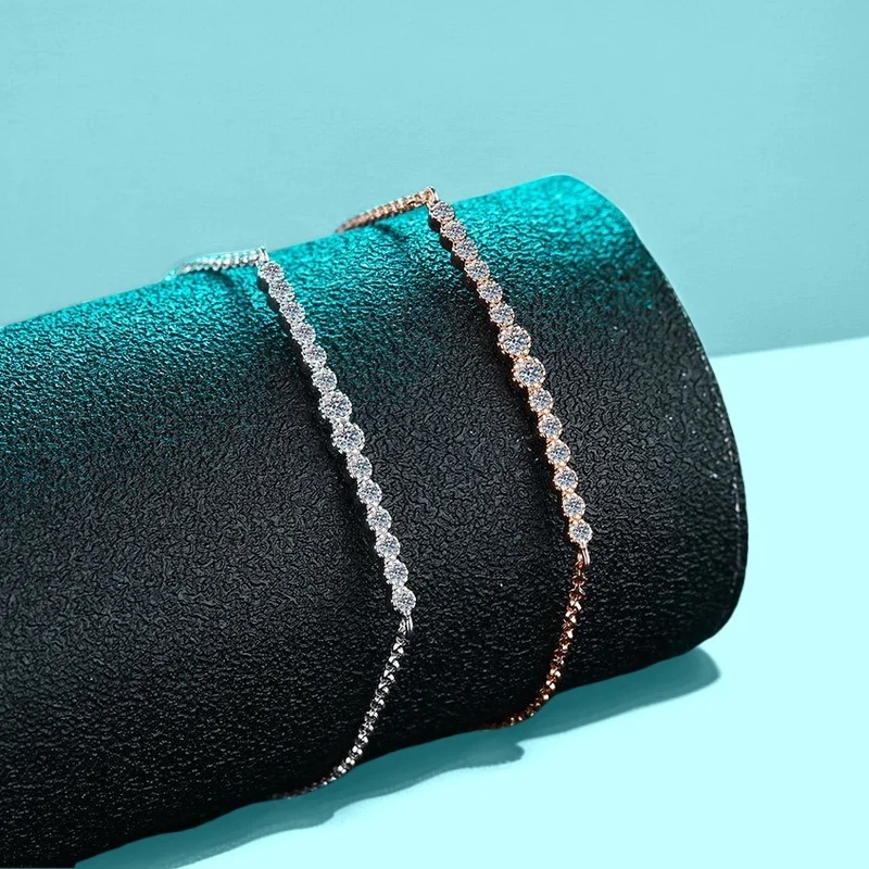 Серьги-гвоздики из чистого серебра S925 0,24 карата PT950 с овальным кабошоном и муассанитом, минималистичные сверкающие персонализированные ювелирные изделия, подарок
