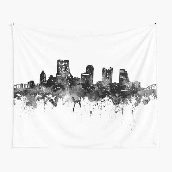 Pittsburgh Skyline гобелен художественная комната Йога спальня коврик Украшение домашнее Полотенце покрывало с принтом цветное одеяло Декор для гостиной (art.: 3920c377076e9) - 3920c377076e9
