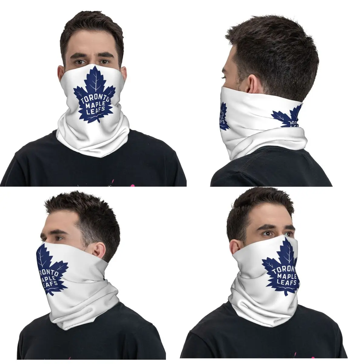 Фото Бандана Icon-Maple Leafs-Toronto-merch, гетры с принтом, шарф, теплая повязка на голову для верховой езды для мужчин, женщин, взрослых, всесезонные №2