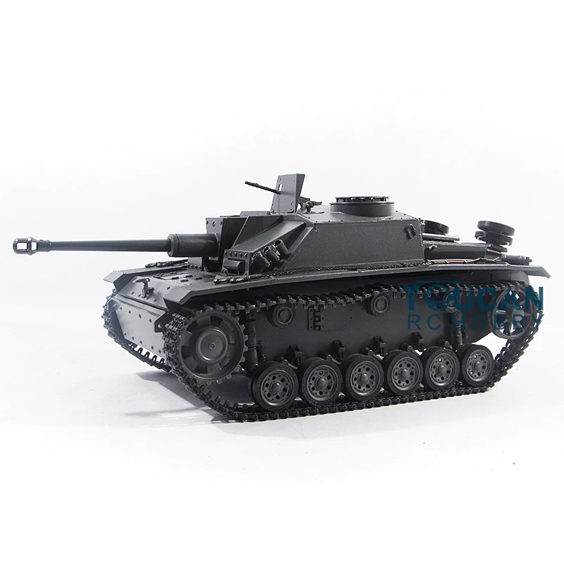 Комплект радиоуправляемого танка Mato 1/16, серый немецкий Stug III, инфракрасный порт Ve 1226, радиоуправляемая модель для игрушки в подарок TH00670