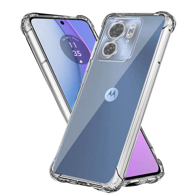 Защитный чехол на воздушной подушке для Moto Edge 40 Neo 50 30 Ultra 30 Fushion Anti Knock Back Case для Moto Edge 50 40 S30 Pro 20Lite