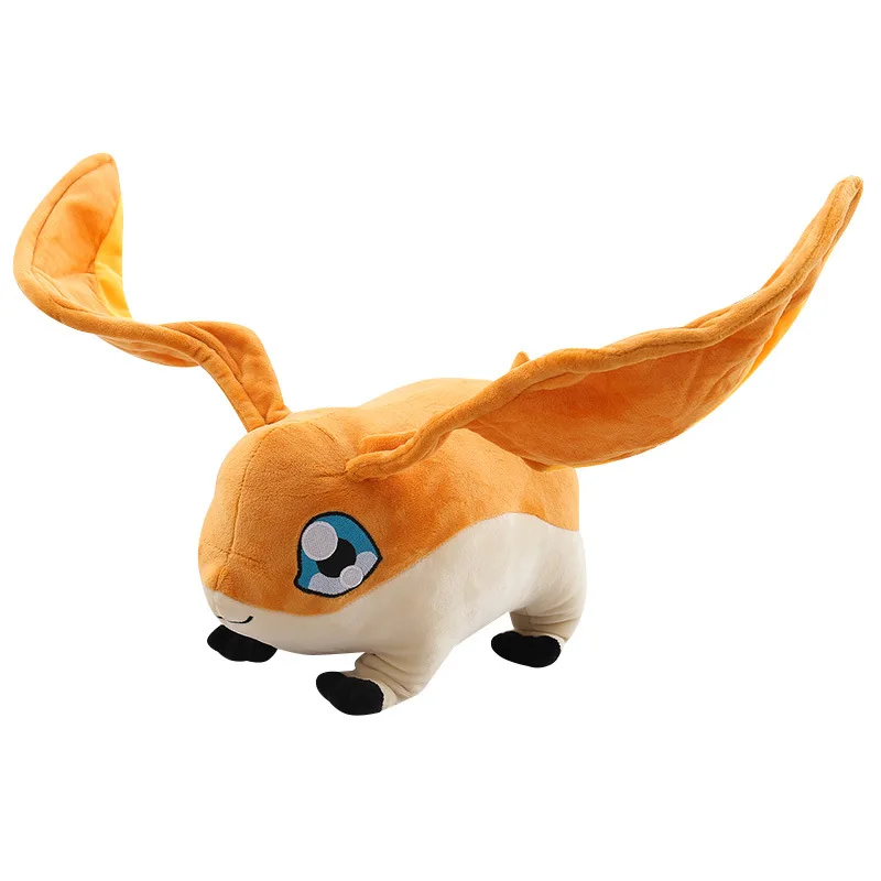 Фото Аниме Digimon Adventure, плюшевые куклы Agumon Gabumon Tailmon, мультяшные плюшевые игрушки Palmon Piyomon, цифровые фигурки монстров, подарки для детей №2