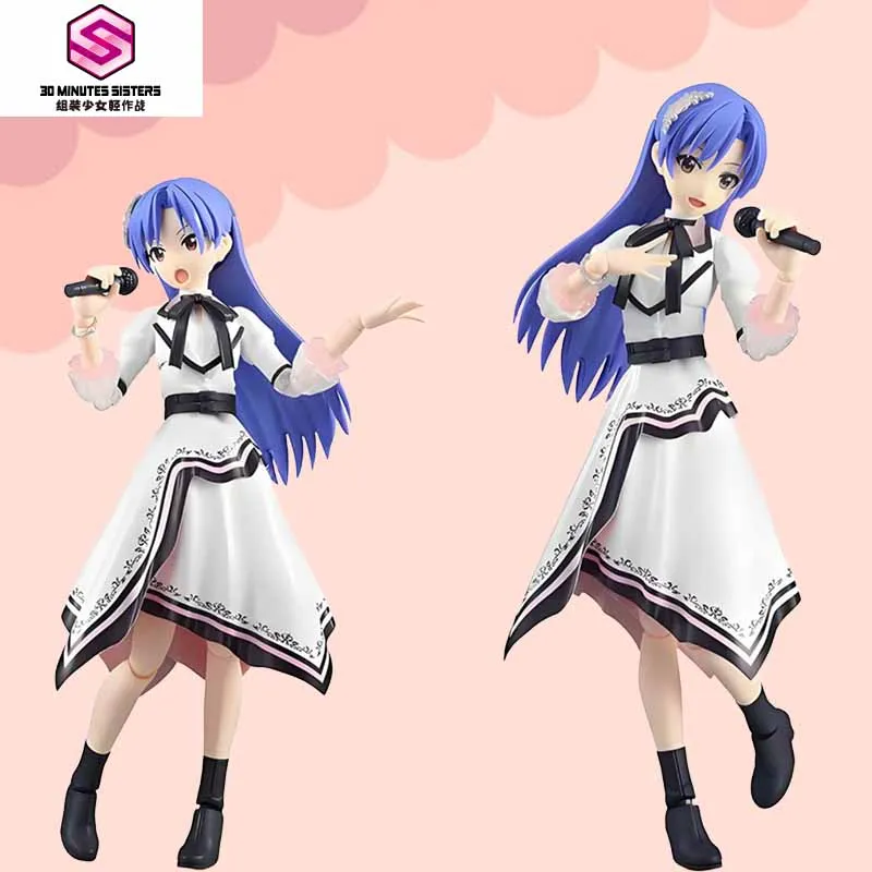 Фото Bandai Original GUNDAM 30MS Series THE IDOLM@STER CHIHAYA KISARAGI 20th Anniv. YOU AND MIKI HOSHII MEI IZUNI Аниме-фигурка №2
