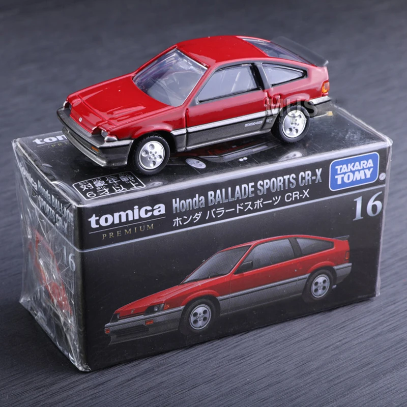 TOMY Honda BALLADE SPORTS CR-X легкосплавный автомобиль, литье под давлением и игрушечный транспорт, модель автомобиля, миниатюрная масштабная модель автомобиля для детей