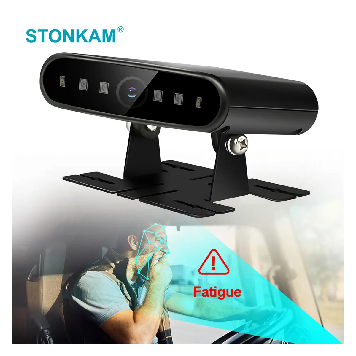 STONKAM WIFI 4G ADAS DMS Система контроля усталости состояния драйвера для управления автопарком