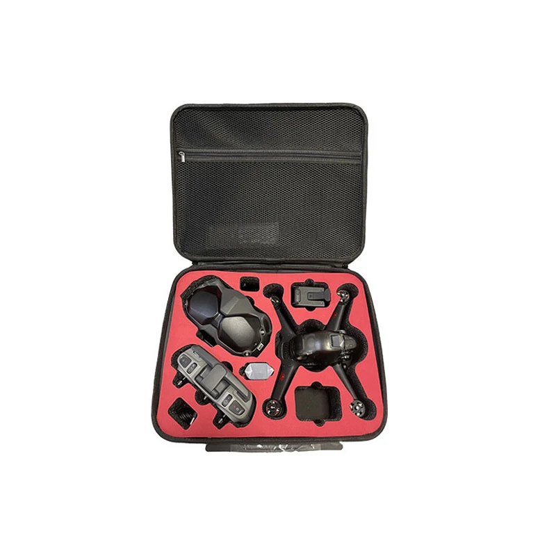Фото Для DJI FPV Drone V2 летные очки, сумка для хранения пульта дистанционного управления, сумка для переноски, защитная коробка с твердым корпусом, аксессуары №2