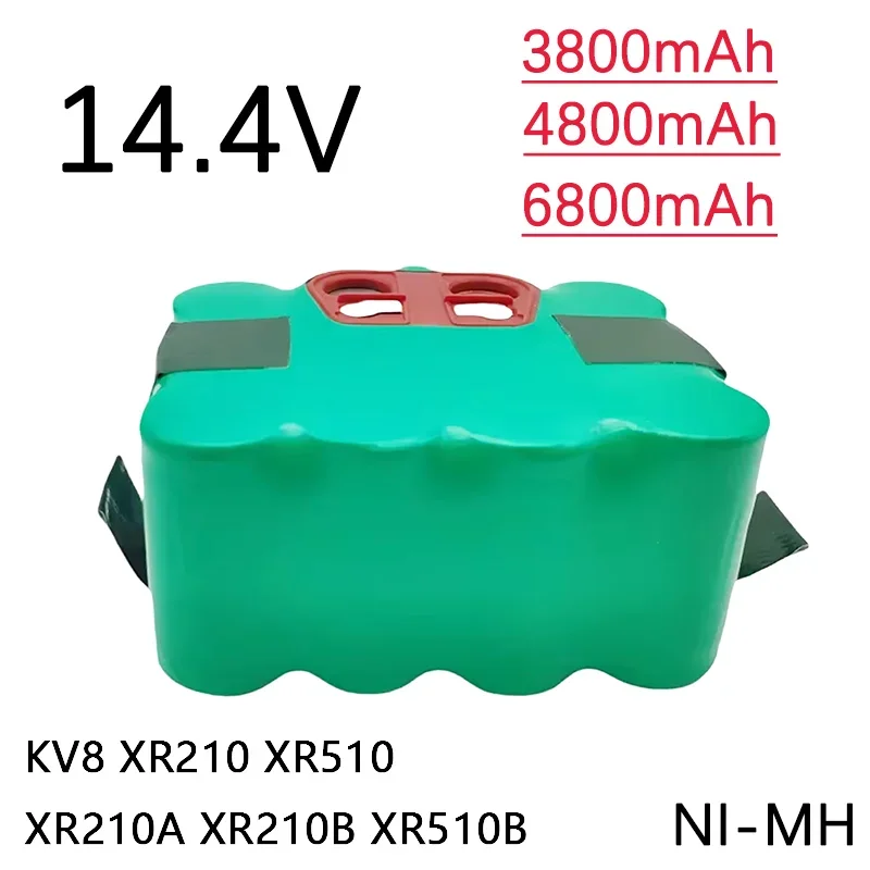 SC Ni-MH 14,4 В 6800 мАч аккумуляторная батарея для KV8 XR210 XR510 XR210A XR210B XR510B XR510D Пылесос Подметальный робот