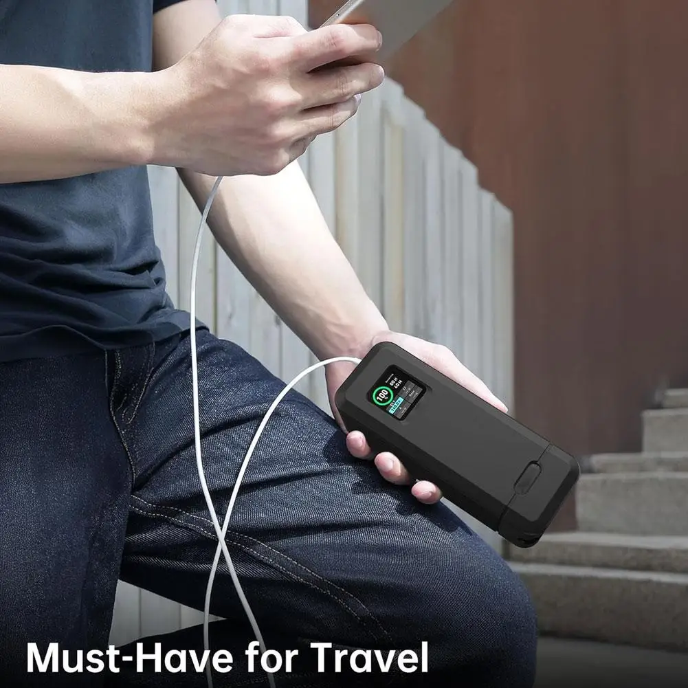 Силиконовый корпус для Anker Prime Mobile Power 250 Вт с отверстиями для гайки 1/4 дюйма для внешнего аккумулятора Anker Prime D6u0